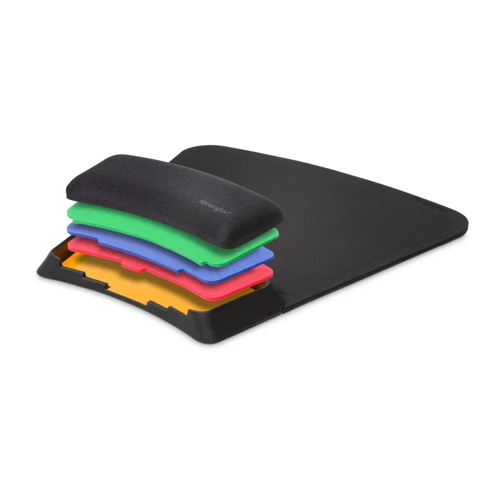 Kensington Alfombrilla para Ratón Gaming SmartFit con Reposamuñecas de Gel Ergonómico y Altura Ajustable - Negro