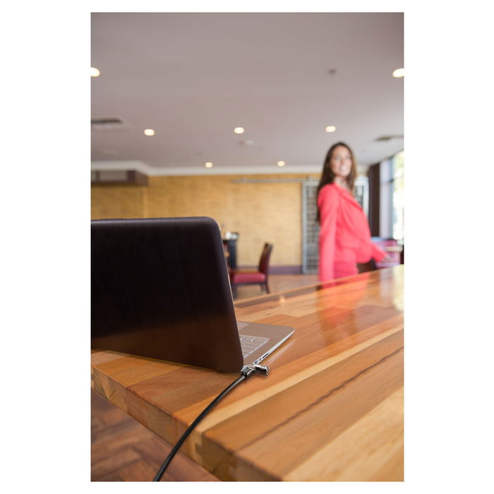 Kensington Candado con Llave MicroSaver 2.0 K65020EU para Portátil Cable de Seguridad