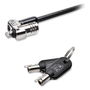 Kensington Candado con Llave MicroSaver 2.0 K65020EU para Portátil Cable de Seguridad