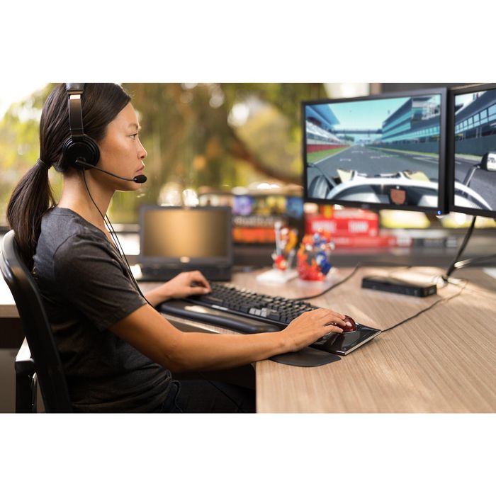 Kensington ErgoSoft Reposamuñecas Ergonómico para Teclado Mecánico y Gaming con Almohadilla de Gel - Soporte Antideslizante