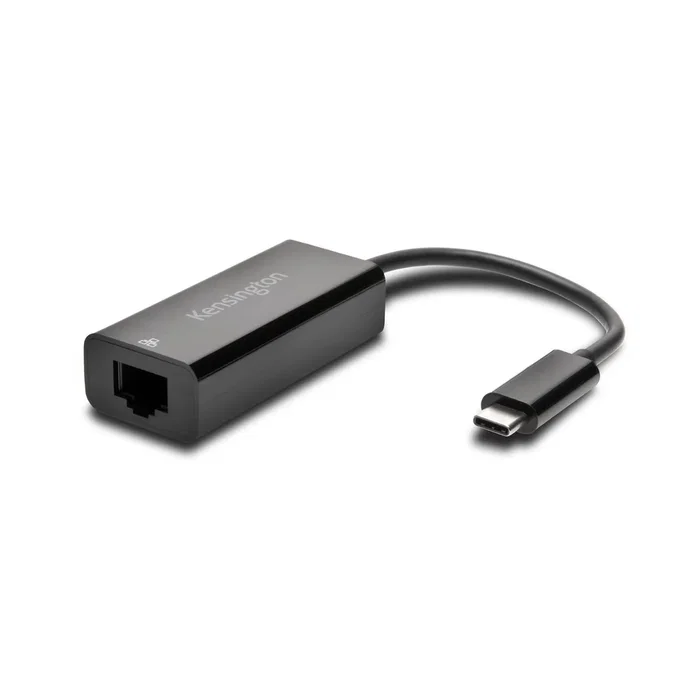 Kensington CA1100E Adaptador USB-C a Gigabit Ethernet, 1000 Mbit/s, Plug & Play, Compatible con Thunderbolt 3, Windows, Mac, Chrome OS