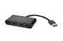 Kensington Hub USB 3.0 UH4000 de 4 Puertos Negro