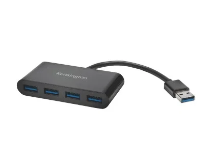 Kensington Hub USB 3.0 UH4000 de 4 Puertos Negro