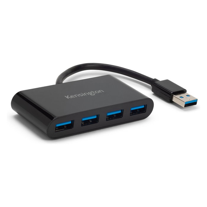 Kensington Hub USB 3.0 UH4000 de 4 Puertos Negro