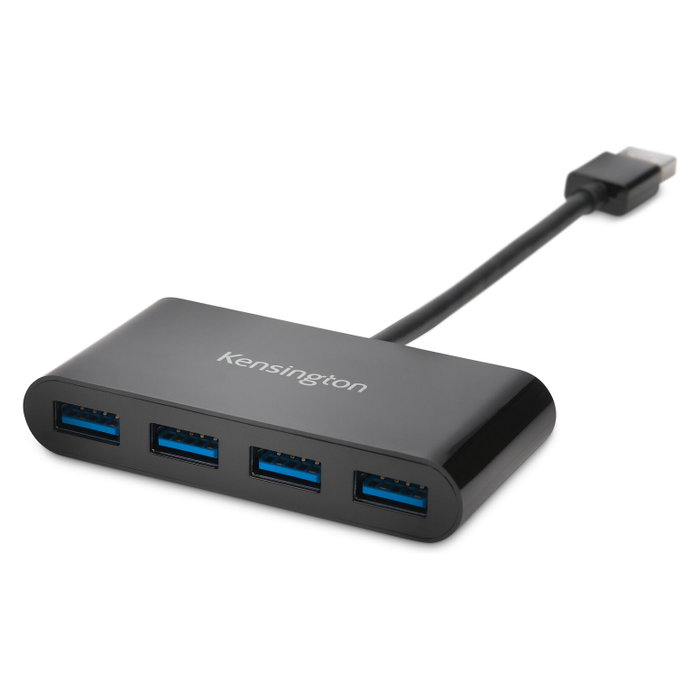 Kensington Hub USB 3.0 UH4000 de 4 Puertos Negro