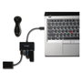 Kensington Hub USB-C CH1000 de 4 puertos, Negro