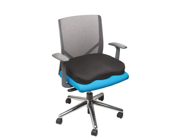 KENSINGTON Cojín Ergonómico de Espuma Viscoelástica Negro KENSINGTON Cojín Ergonómico de Espuma Viscoelástica Negro