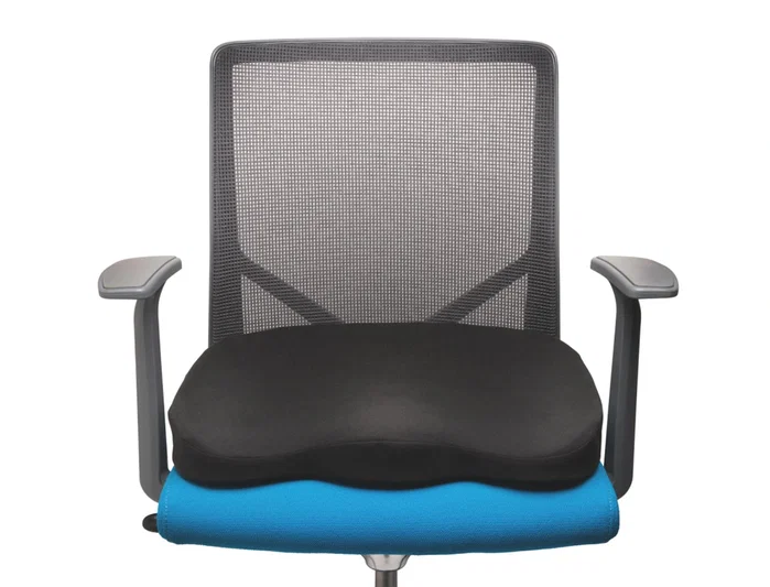 KENSINGTON Cojín Ergonómico de Espuma Viscoelástica Negro KENSINGTON Cojín Ergonómico de Espuma Viscoelástica Negro