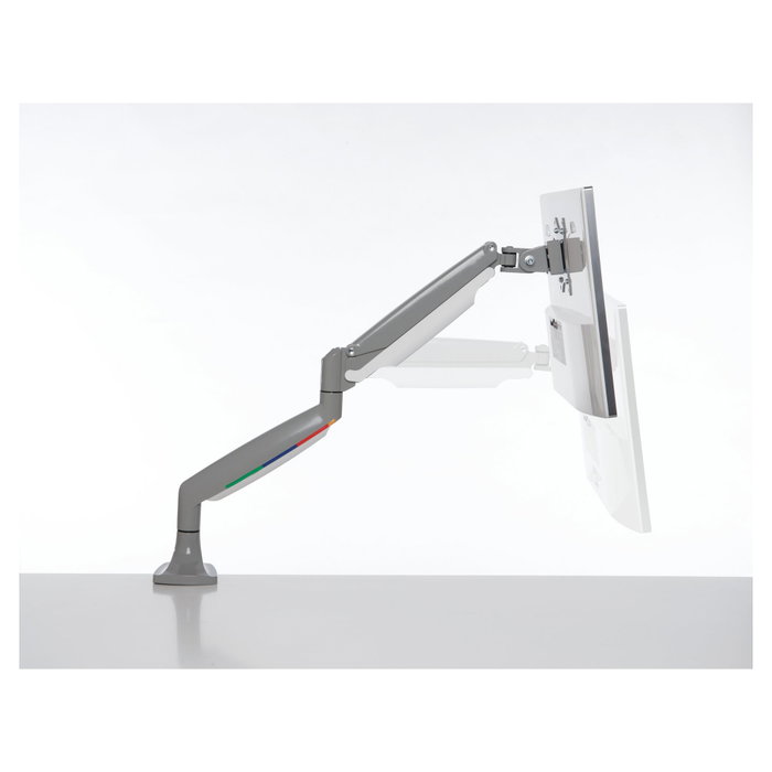 Kensington Brazo SmartFit K55470EU para monitor de hasta 32 pulgadas, Gris/Plata