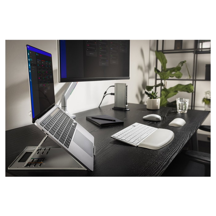 Kensington Brazo SmartFit K55470EU para monitor de hasta 32 pulgadas, Gris/Plata