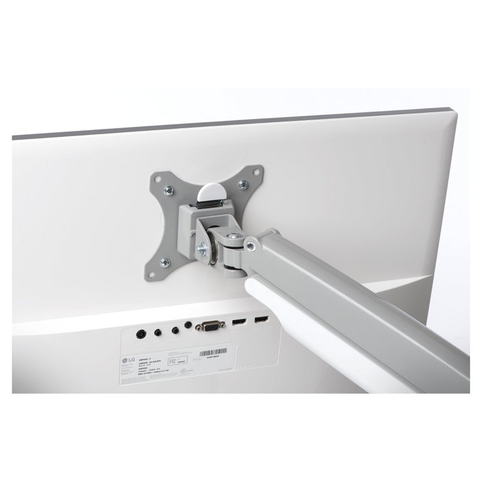 Kensington Brazo SmartFit K55470EU para monitor de hasta 32 pulgadas, Gris/Plata