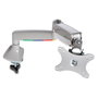 Kensington Brazo SmartFit K55470EU para monitor de hasta 32 pulgadas, Gris/Plata