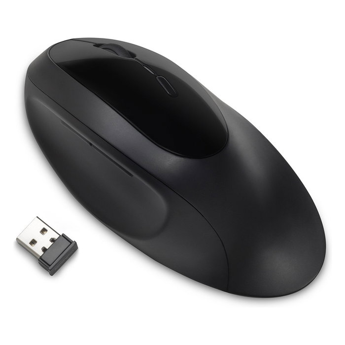 Kensington Ratón Pro Fit Ergo Ergonómico Vertical Inalámbrico Negro