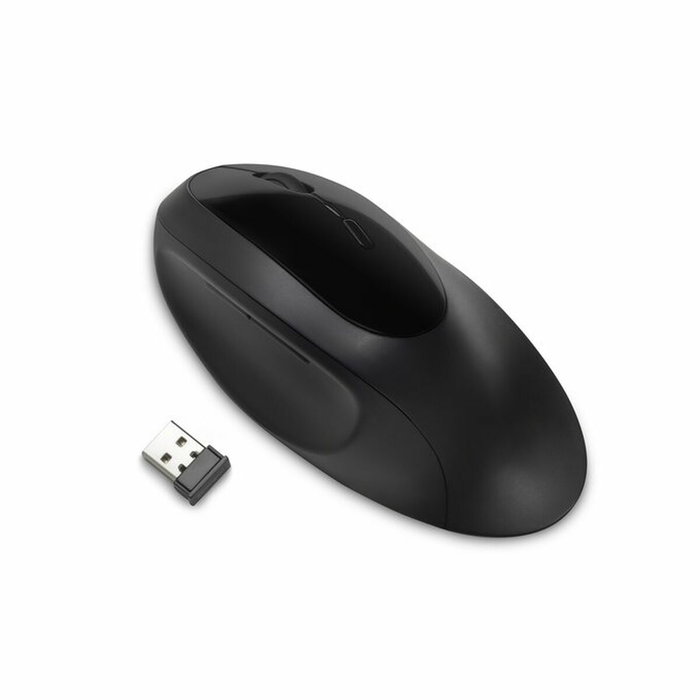 Kensington Pro Fit Ergo Ratón Ergonómico Vertical Inalámbrico Negro