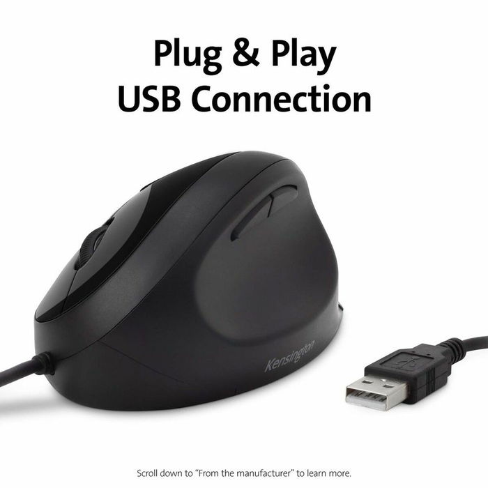 Ratón Kensington K75403EU Negro (1 unidad)