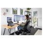 Kensington 2TFT Monitorarm Brazo de Monitor, Brazo Ergonómico con Resorte de Gas One-Touch para Dos Monitores, Ajuste de Altura, Hasta 34" 18 kg, Montaje en Escritorio, Negro
