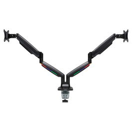 Kensington Brazo para Monitor 2TFT Ajustable en Altura con un Toque para Dos Monitores Montaje Escritorio Negro
