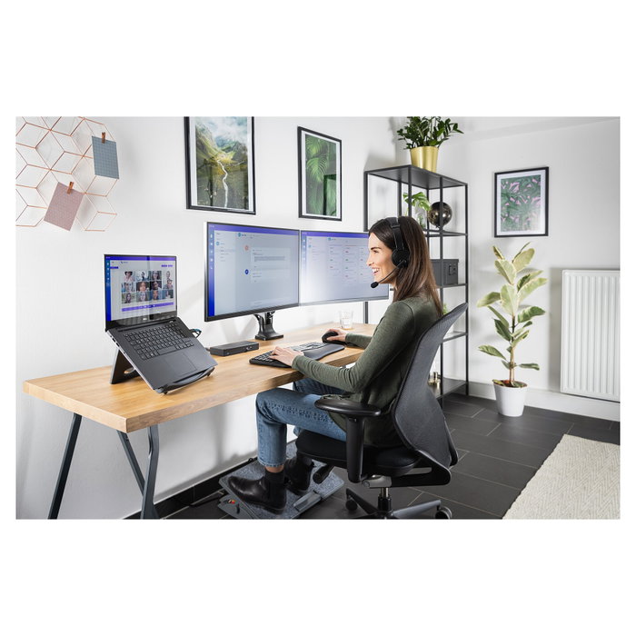Kensington 2TFT Monitorarm Brazo de Monitor, Brazo Ergonómico con Resorte de Gas One-Touch para Dos Monitores, Ajuste de Altura, Hasta 34" 18 kg, Montaje en Escritorio, Negro Kensington 2TFT Monitorarm Brazo de Monitor, Brazo Ergonómico con Resorte de Gas One-Touch para Dos Monitores, Ajuste de Altura, Hasta 34" 18 kg, Montaje en Escritorio, Negro