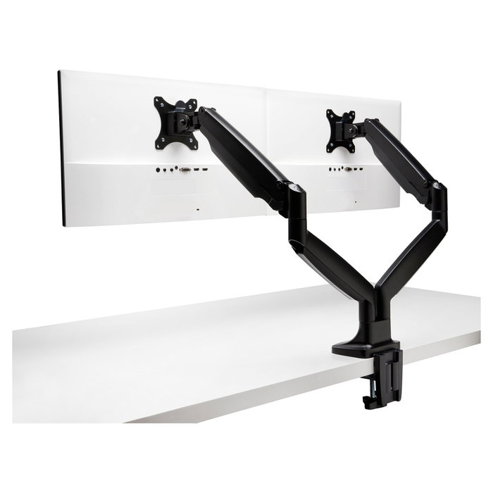 Kensington 2TFT Monitorarm Brazo de Monitor, Brazo Ergonómico con Resorte de Gas One-Touch para Dos Monitores, Ajuste de Altura, Hasta 34" 18 kg, Montaje en Escritorio, Negro Kensington 2TFT Monitorarm Brazo de Monitor, Brazo Ergonómico con Resorte de Gas One-Touch para Dos Monitores, Ajuste de Altura, Hasta 34" 18 kg, Montaje en Escritorio, Negro