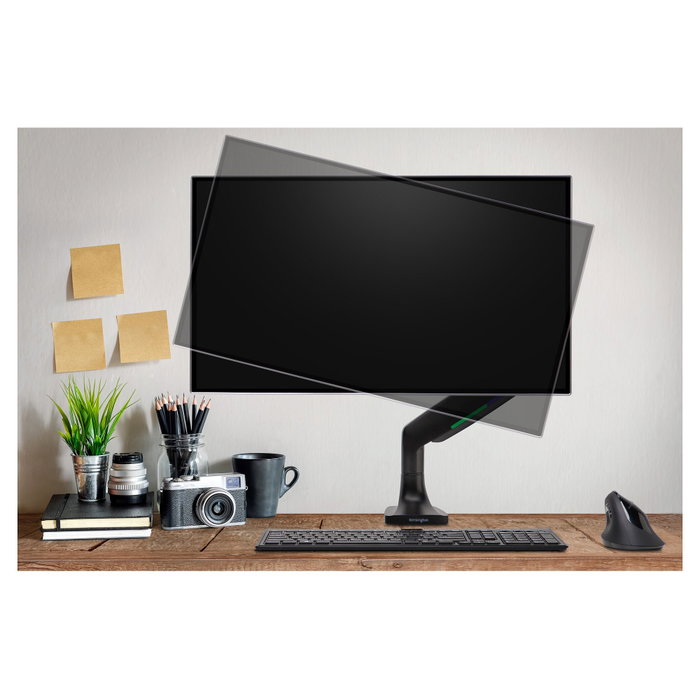 Kensington Brazo SmartFit OneTouch para monitor de 13 a 34 pulgadas, Negro