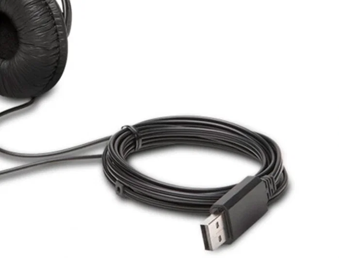 Kensington Auriculares Hi-Fi con Micrófono USB-A Negro Kensington Auriculares Hi-Fi con Micrófono USB-A Negro