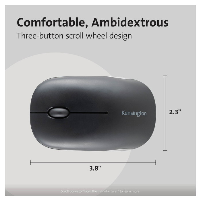 Kensington Pro Fit Bluetooth Compact Negro