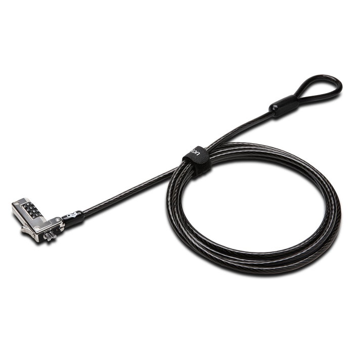 Kensington Candado NanoSaver Slim Kombinationsschloss para Portátil, Combinación Restablecible, Negro, 1.8m Kensington Candado NanoSaver Slim Kombinationsschloss para Portátil, Combinación Restablecible, Negro, 1.8m
