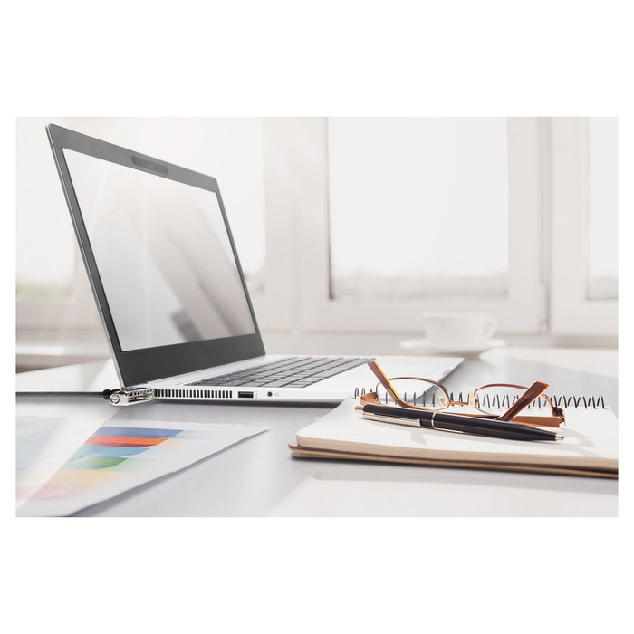 Kensington Candado NanoSaver Slim Kombinationsschloss para Portátil, Combinación Restablecible, Negro, 1.8m Kensington Candado NanoSaver Slim Kombinationsschloss para Portátil, Combinación Restablecible, Negro, 1.8m