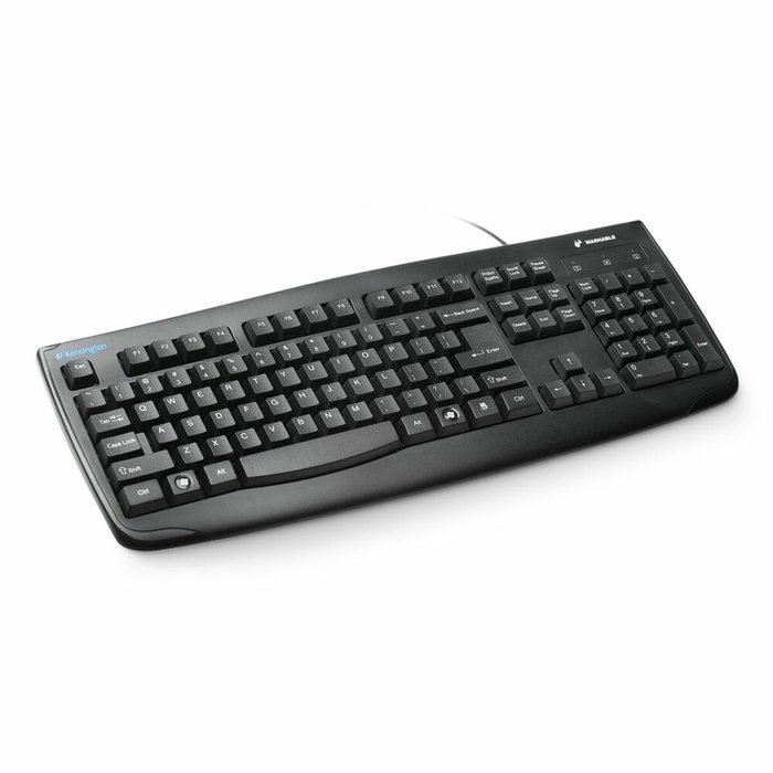Kensington Teclado Lavable con Cable USB QWERTY Español Negro Kensington Teclado Lavable con Cable USB QWERTY Español Negro