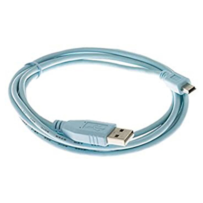 Cisco Cable de Consola USB Rollover RJ-45 a USB tipo A, 2 metros - CAB-CONSOLE-USB Cisco Cable de Consola USB Rollover RJ-45 a USB tipo A, 2 metros - CAB-CONSOLE-USB