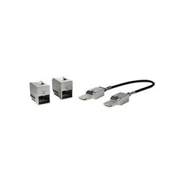 Cisco C9300L-STACK-KIT=, Kit de Apilamiento CATALYST 9300L, Cable 0.5 m InfiniBand, 320 Gbit/s, Negro y Gris