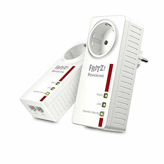 AVM FRITZ!Powerline 1220E Kit de 2 adaptadores de red 1200 Mbit/s Blanco AVM FRITZ!Powerline 1220E Kit de 2 adaptadores de red 1200 Mbit/s Blanco