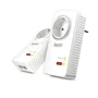 AVM FRITZ!Powerline 1220E Kit 2 Adaptadores PLC 1200 Mbps Gigabit Ethernet Blanco - Extensor de Red por Línea Eléctrica HomePlug AV2