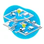 AVM FRITZ!Repeater 2400 International Gris, Blanco
