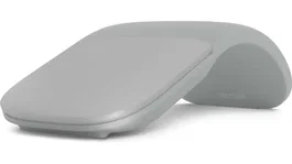 Microsoft Arc Touch Mouse Bluetooth, ratón plegable ambidextro, Blue Trace, 1000 DPI, Gris