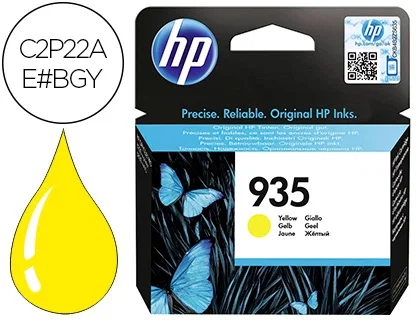 HP Cartucho de Tinta Original 935 Amarillo C2P22AE