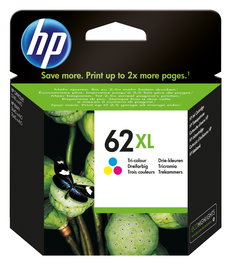 HP Envy 5640/Officejet 5740 e-All-in-One Cartucho tricolor Alta Nº62XL