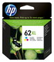 HP Cartucho de Tinta Tricolor 62XL Alta Capacidad