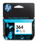 HP Cartucho de Tinta Original 364 Cian (CB318EE)