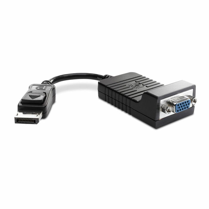 HP Adaptador DisplayPort a VGA AS615AA Negro