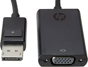 HP Adaptador DisplayPort a VGA AS615AA Negro