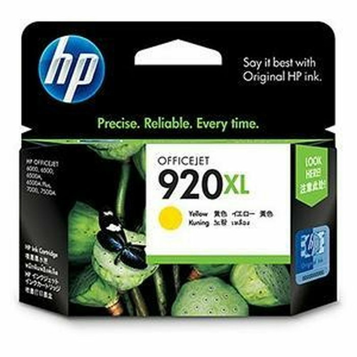 HP Cartucho de Tinta Original 920XL Amarillo HP Cartucho de Tinta Original 920XL Amarillo