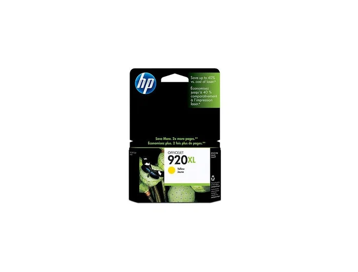 HP Cartucho de Tinta Original 920XL Amarillo HP Cartucho de Tinta Original 920XL Amarillo