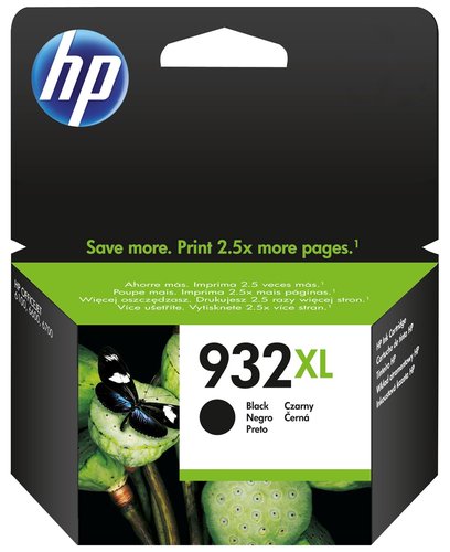 HP Cartucho de Tinta 932XL Negro (CN053AE)