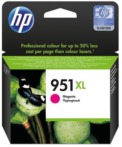HP 951XL Magenta CN047AE Cartucho de Tinta XL HP 951XL Magenta CN047AE Cartucho de Tinta XL