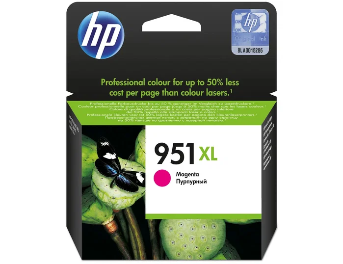 HP 951XL Magenta CN047AE Cartucho de Tinta XL HP 951XL Magenta CN047AE Cartucho de Tinta XL