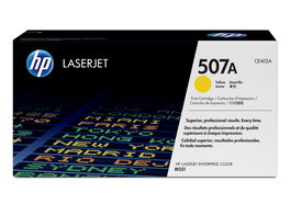 HP Cartucho de tóner 507A CE402A Amarillo