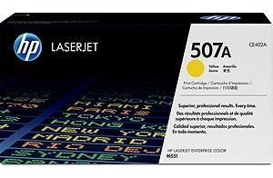 HP 507A CE402A Amarillo