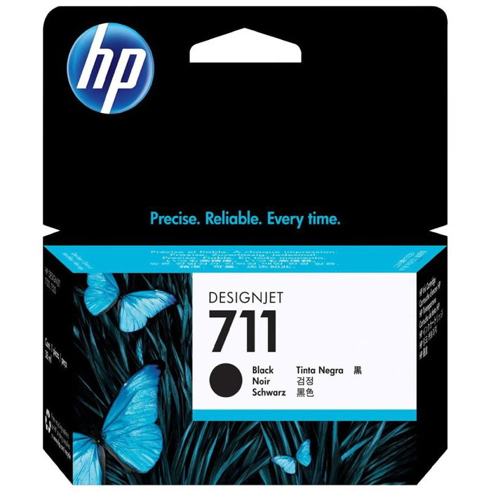 HP Cartucho de tinta DesignJet 711 Negro 38 ml HP Cartucho de tinta DesignJet 711 Negro 38 ml