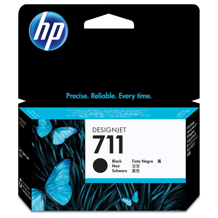 HP Cartucho de tinta DesignJet 711 Negro 38 ml HP Cartucho de tinta DesignJet 711 Negro 38 ml
